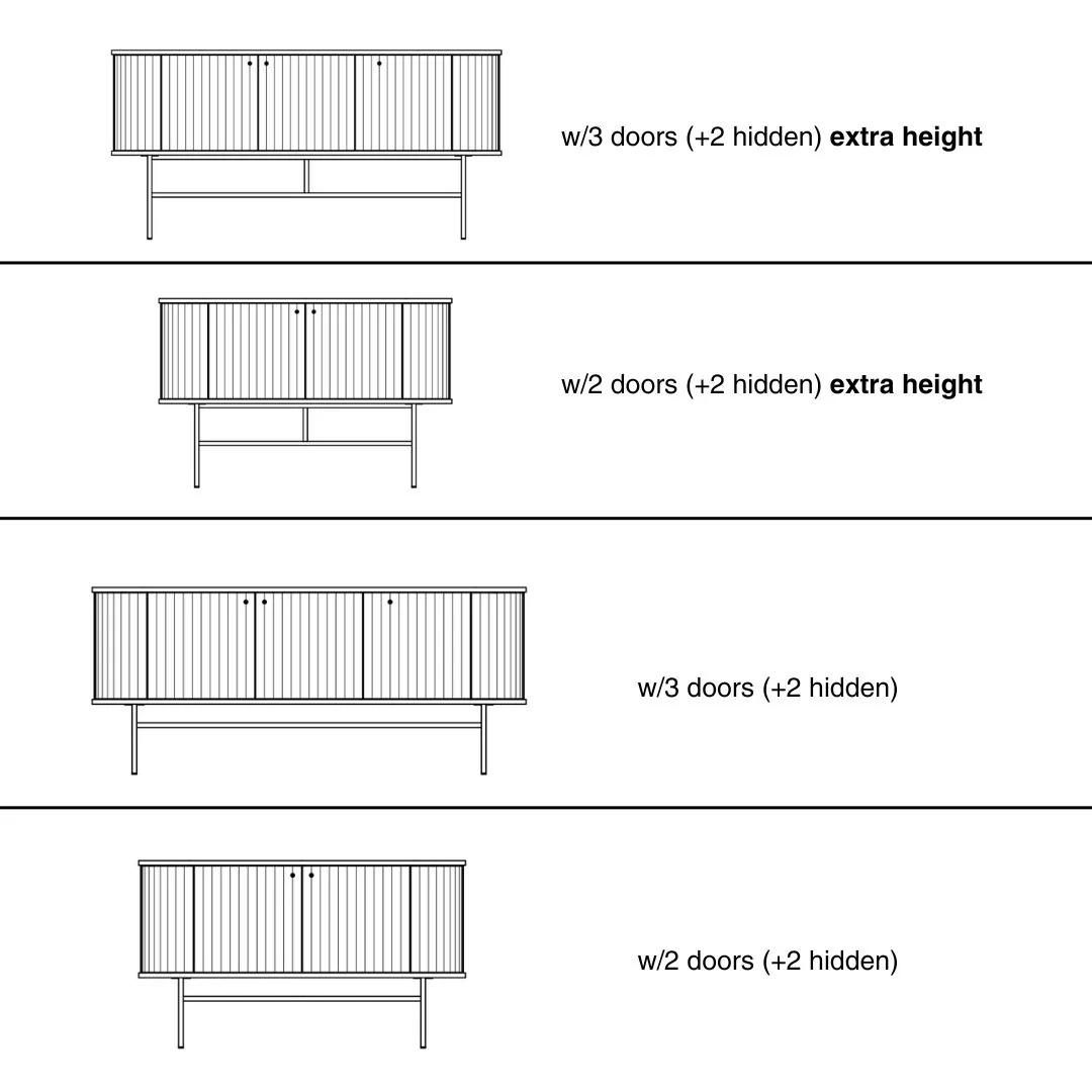 VELVET Wooden Sideboard - Image 10