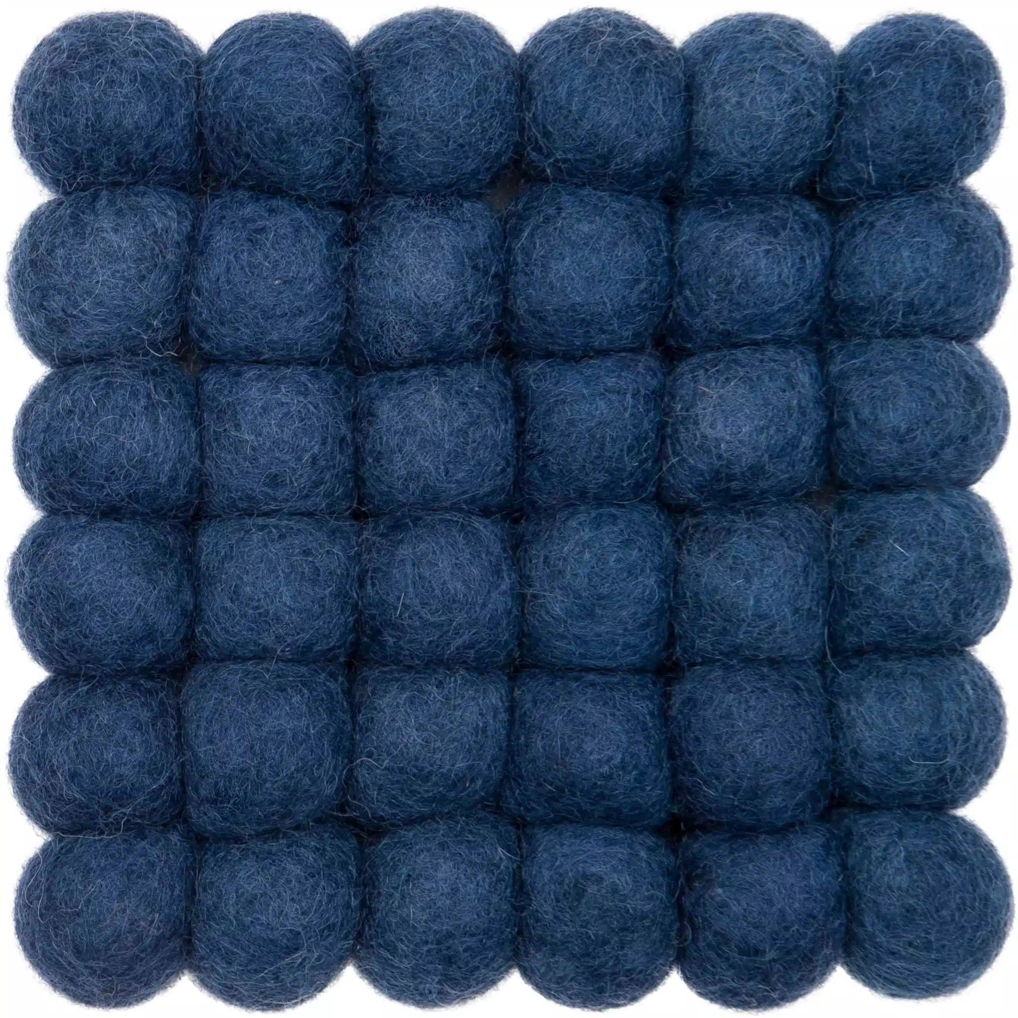 ALVA Felt Ball Rectangular Rugs - Image 5