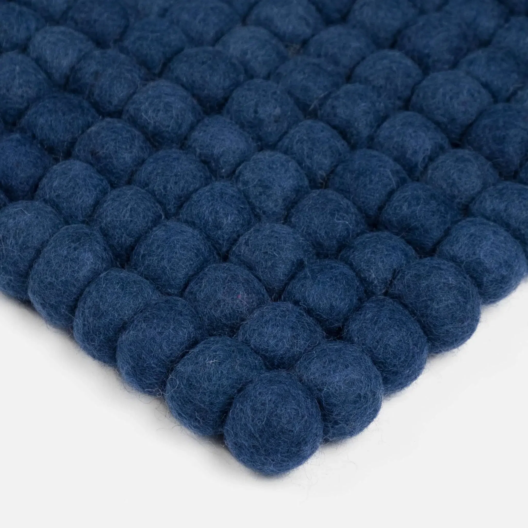 ALVA Felt Ball Rectangular Rugs - Image 6