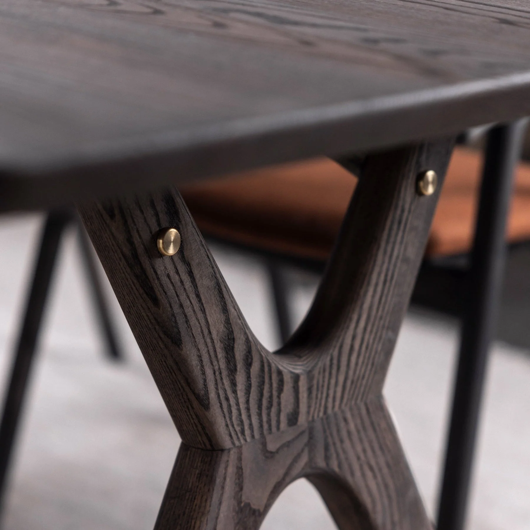 AMELIA Solid Wood Dining Table - Image 3