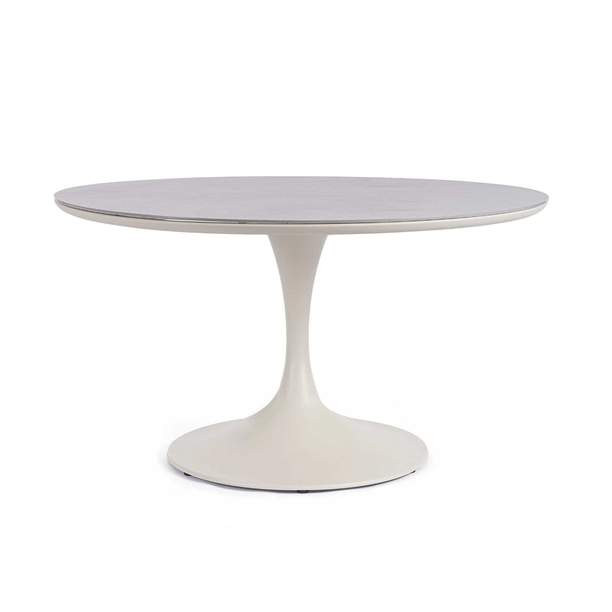 ARNOLD Round Sintered Stone Outdoor Dining Table - Image 14