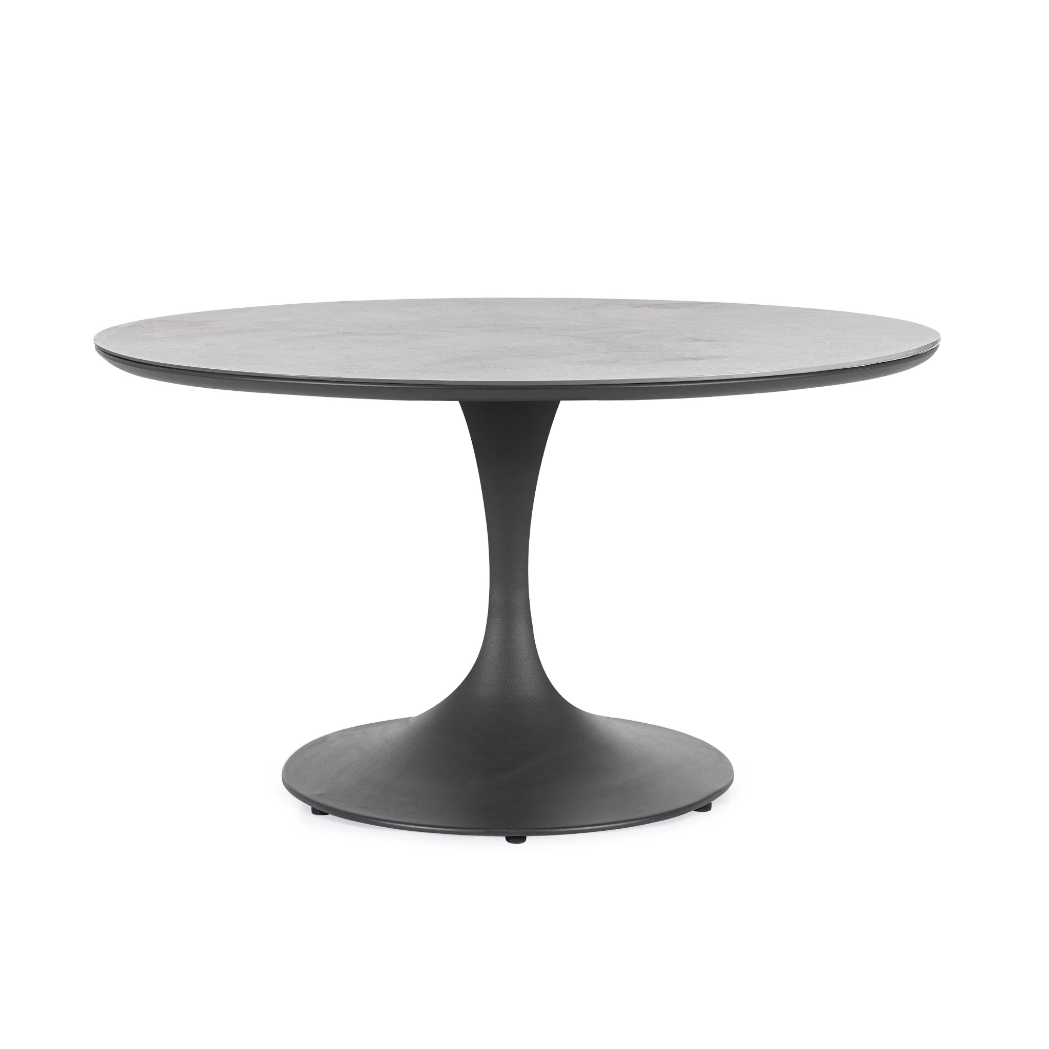 ARNOLD Round Sintered Stone Outdoor Dining Table - Image 15