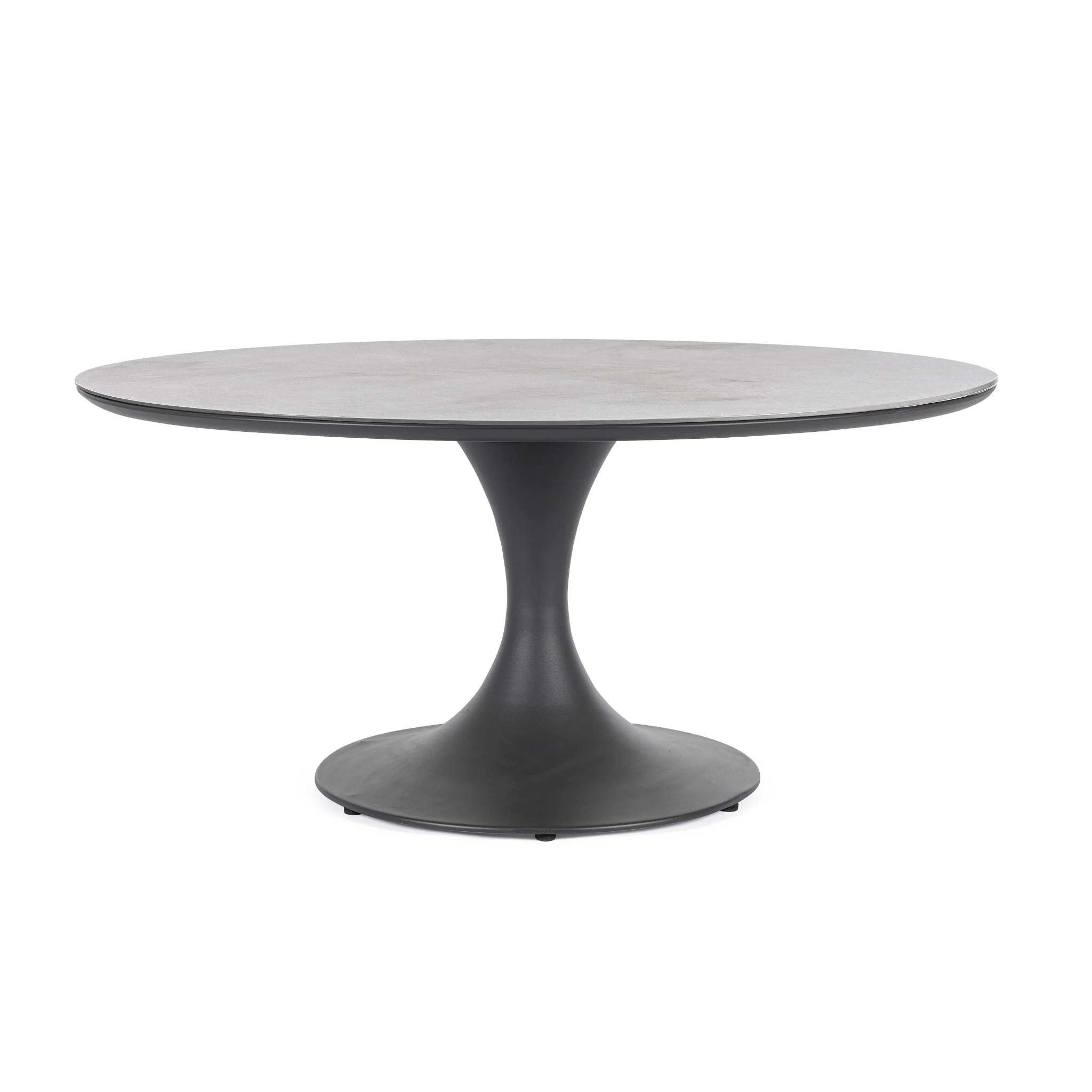 ARNOLD Round Sintered Stone Outdoor Dining Table - Image 8