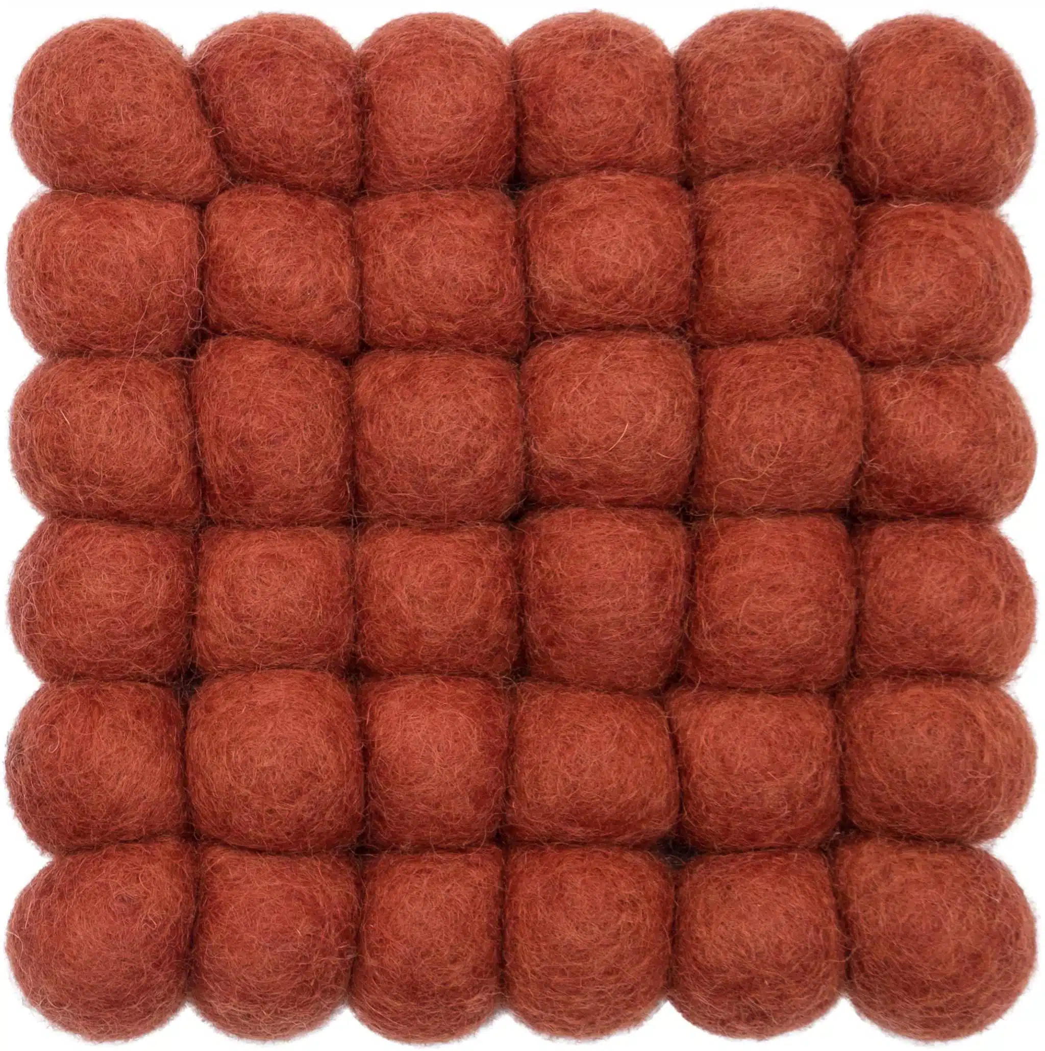 LORA Felt Ball Rectangular Rugs - Image 6