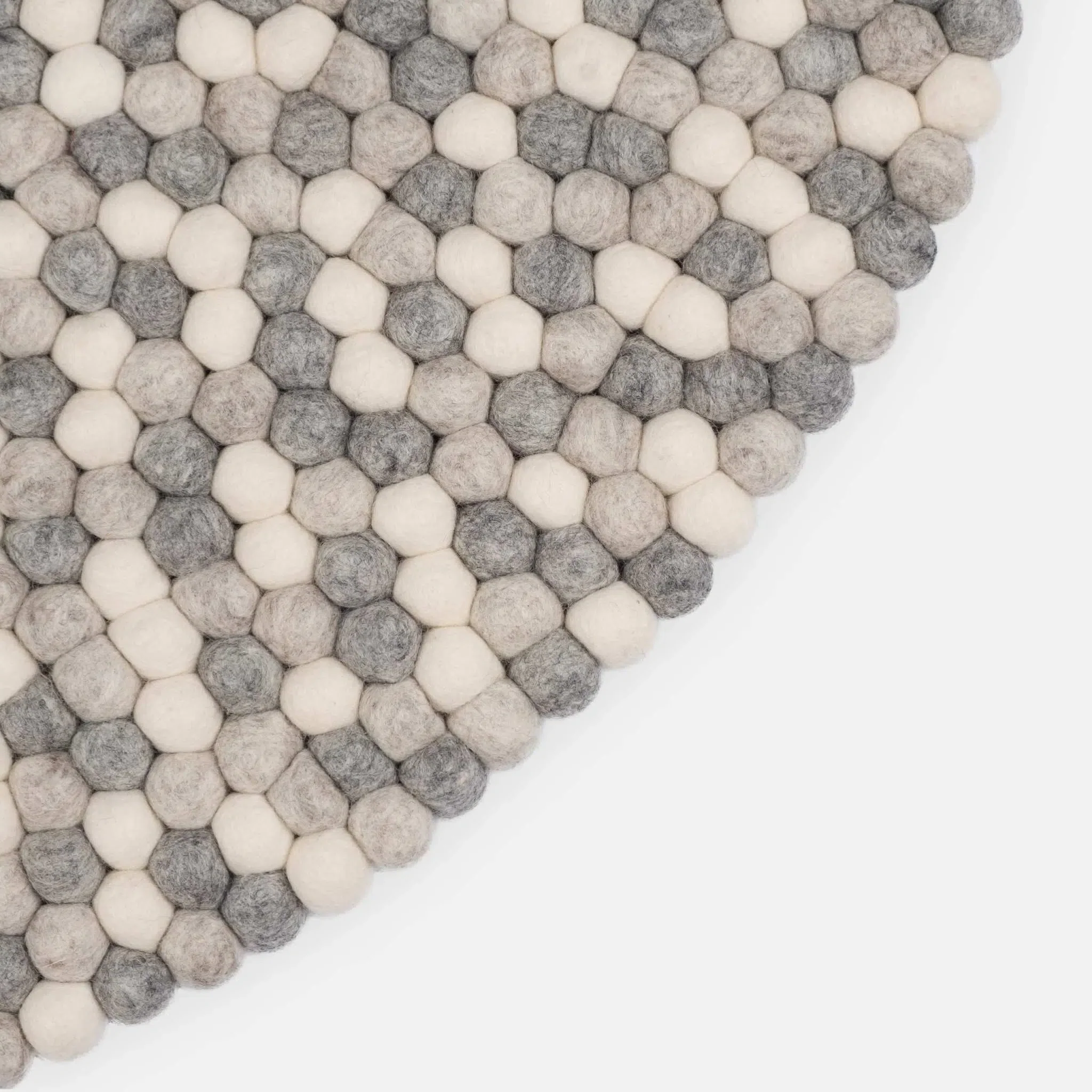 HELLA Felt Ball Round Rugs - Image 3