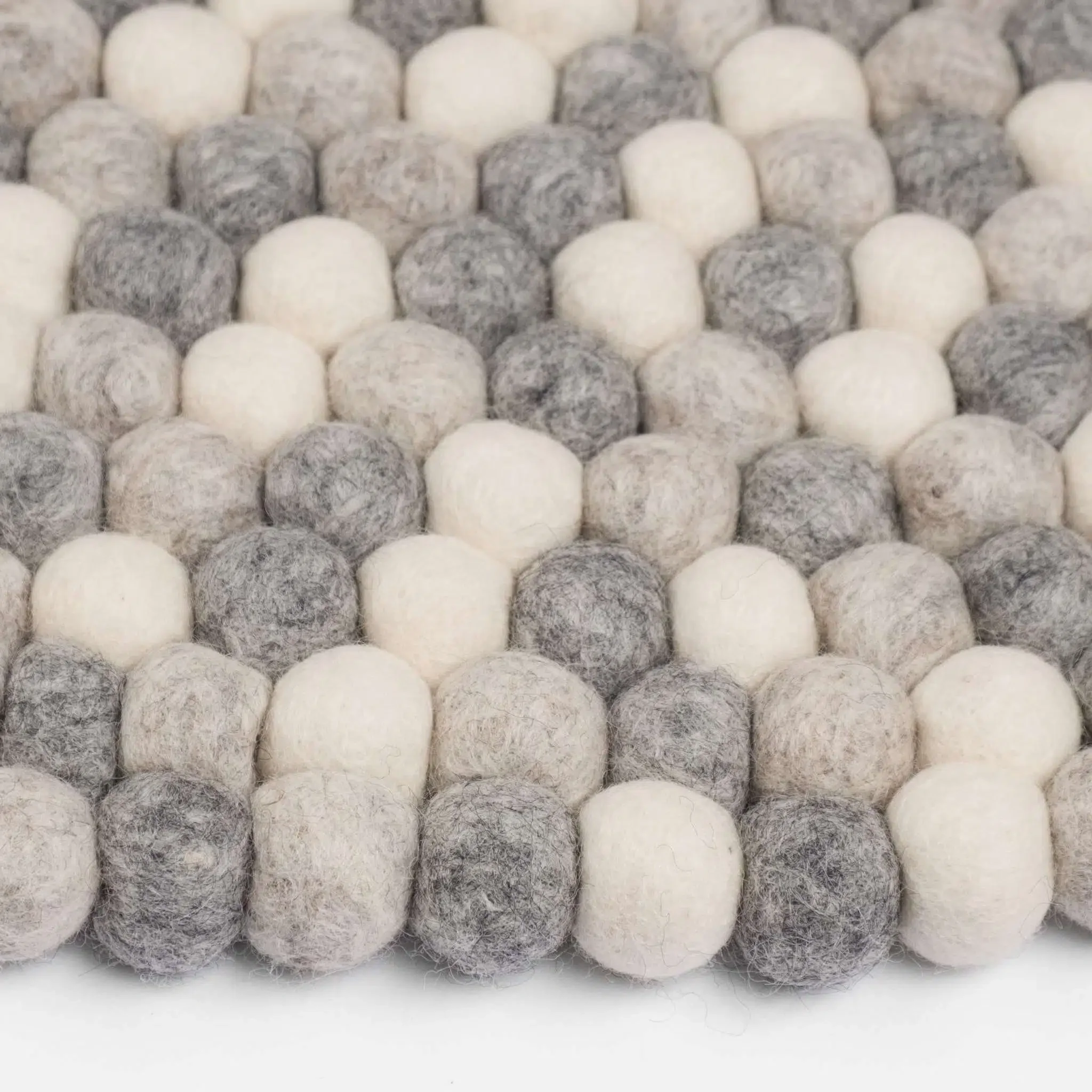HELLA Felt Ball Round Rugs - Image 5