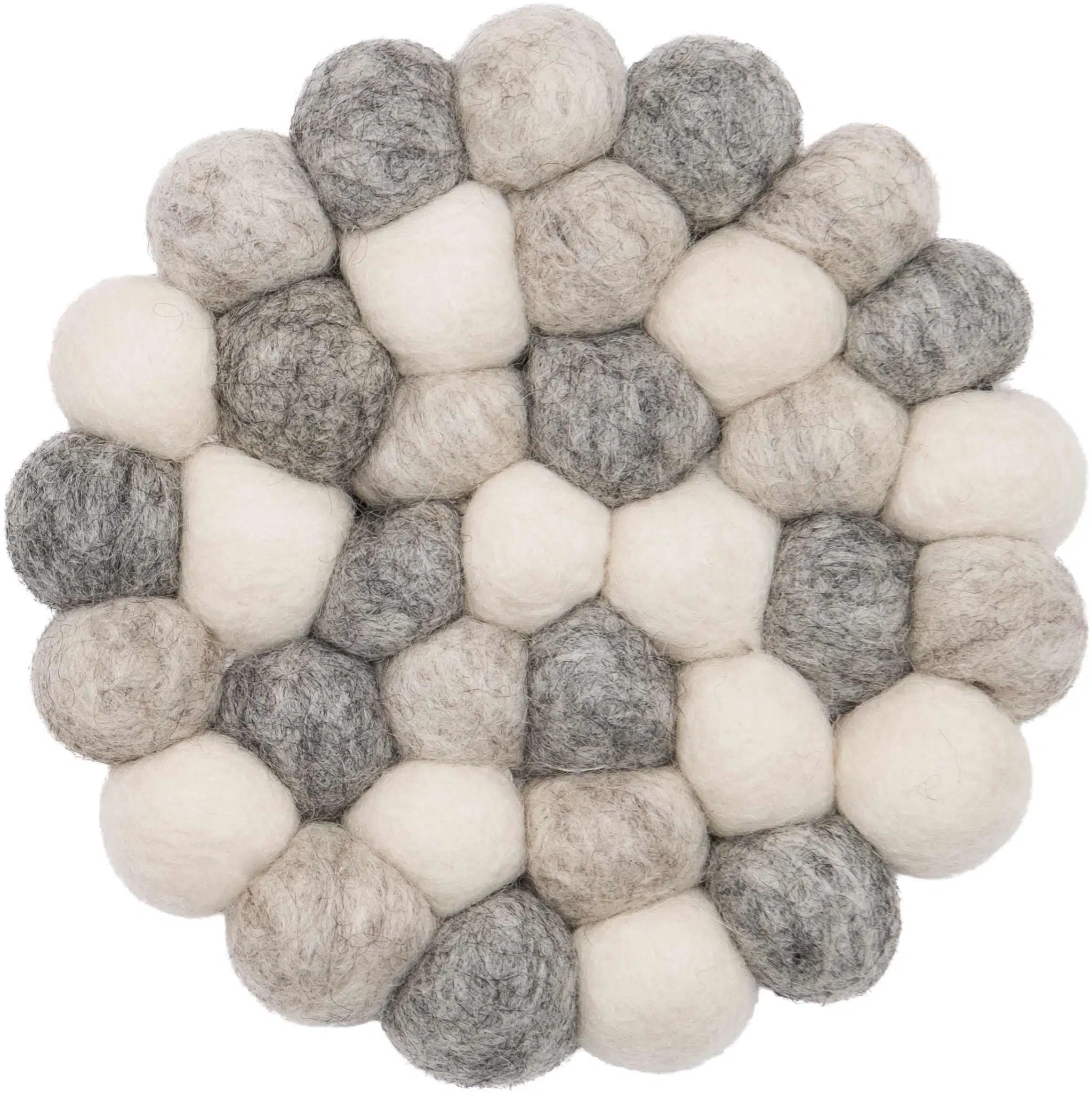 HELLA Felt Ball Round Rugs - Image 6