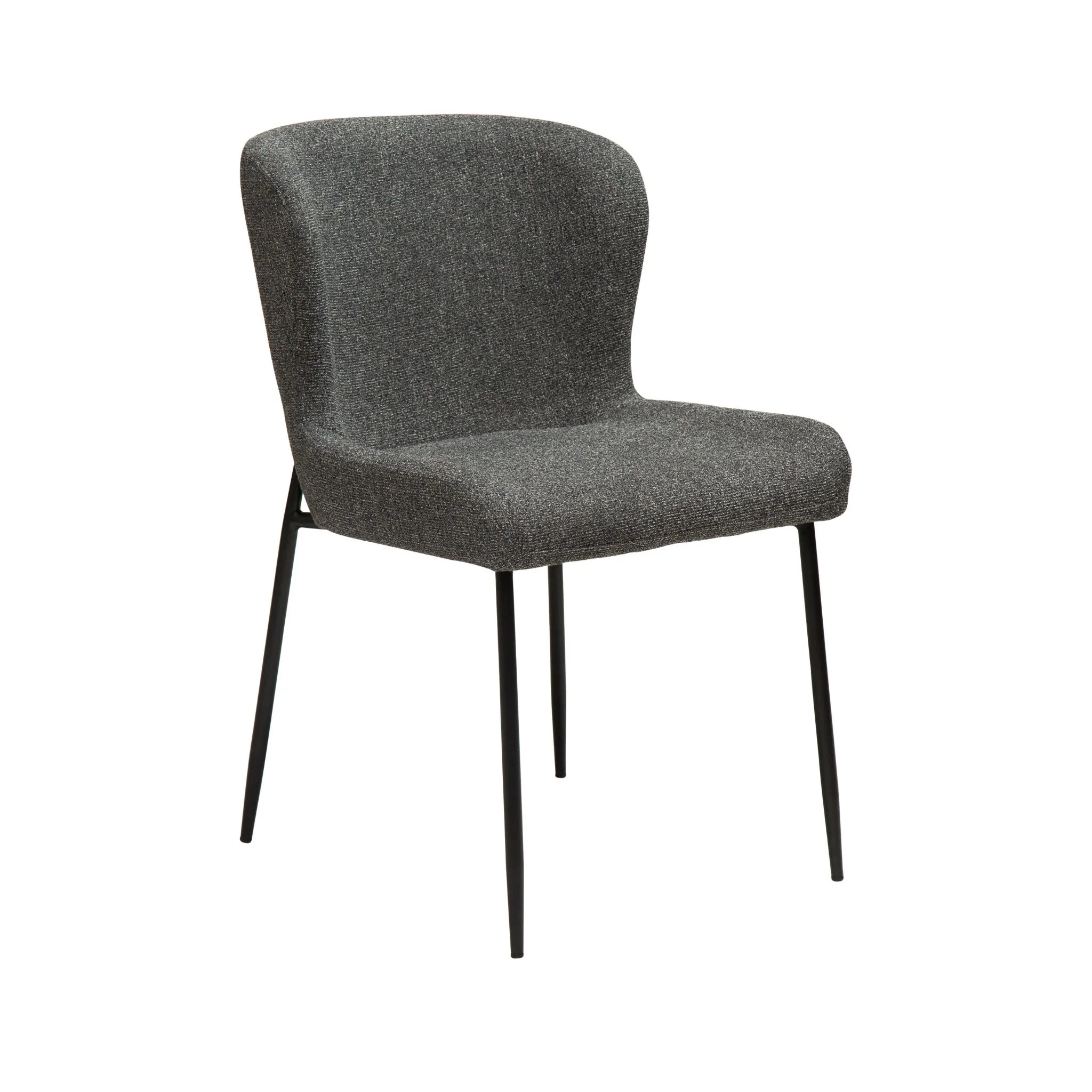 GLAM Dining Chair - Fabric, Metal Legs - Image 15