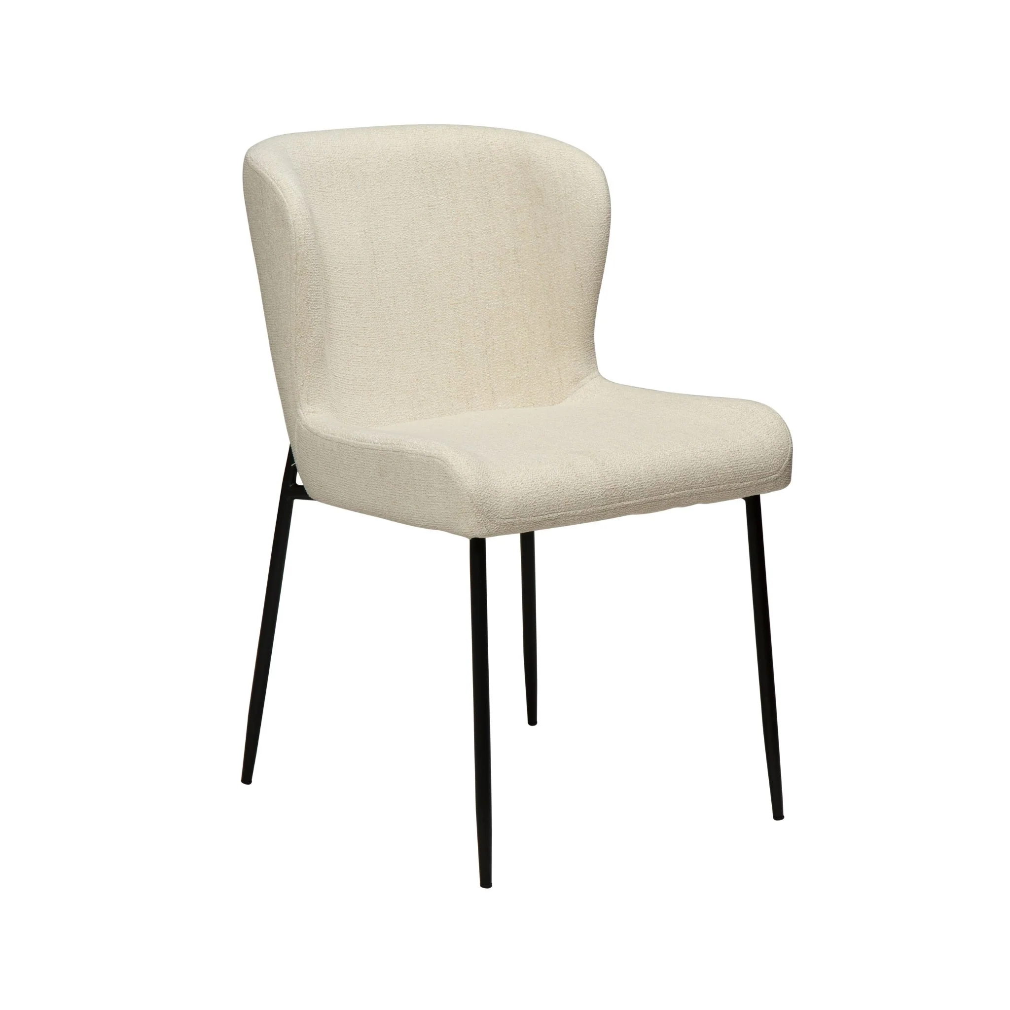 GLAM Dining Chair - Fabric, Metal Legs - Image 17