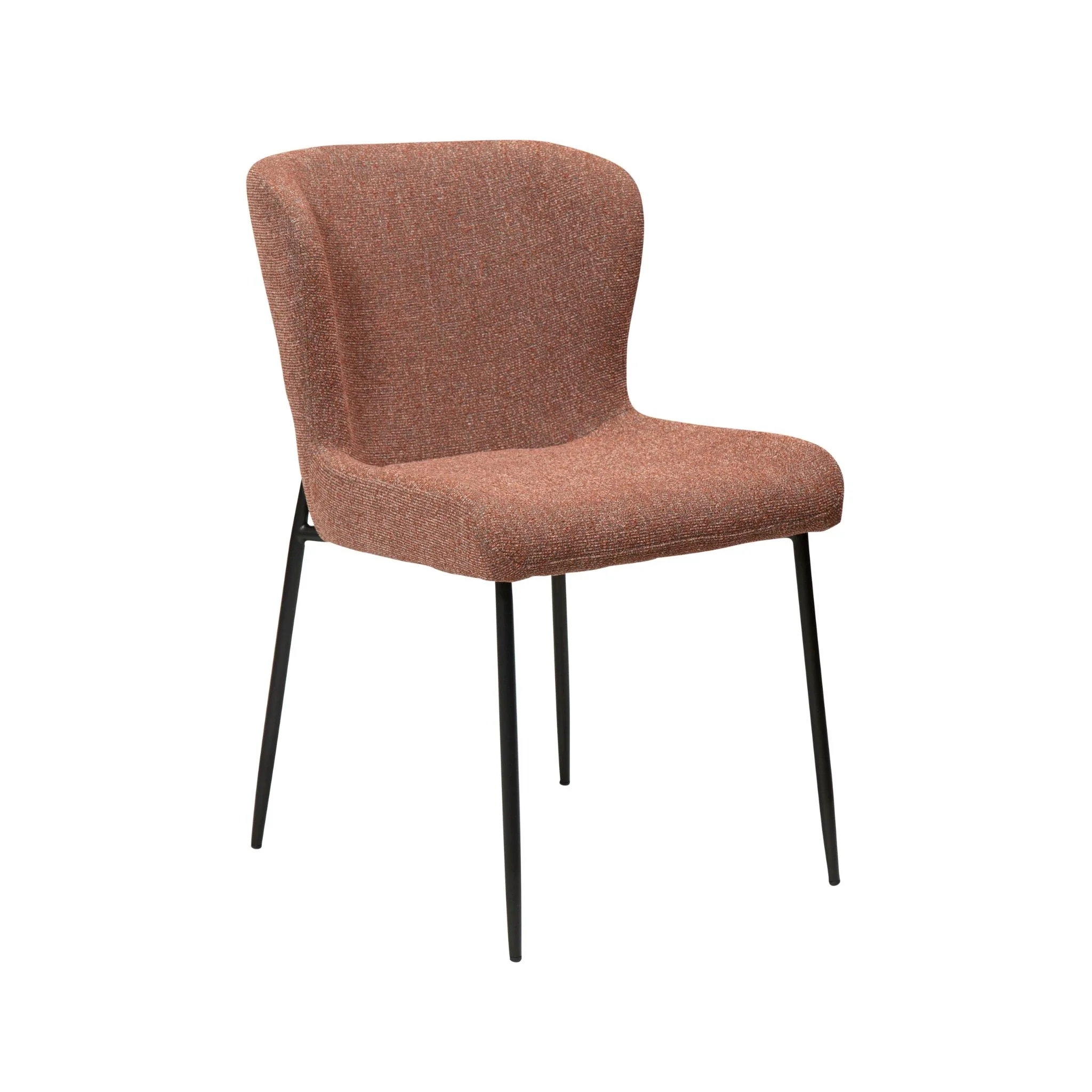 GLAM Dining Chair - Fabric, Metal Legs - Image 5