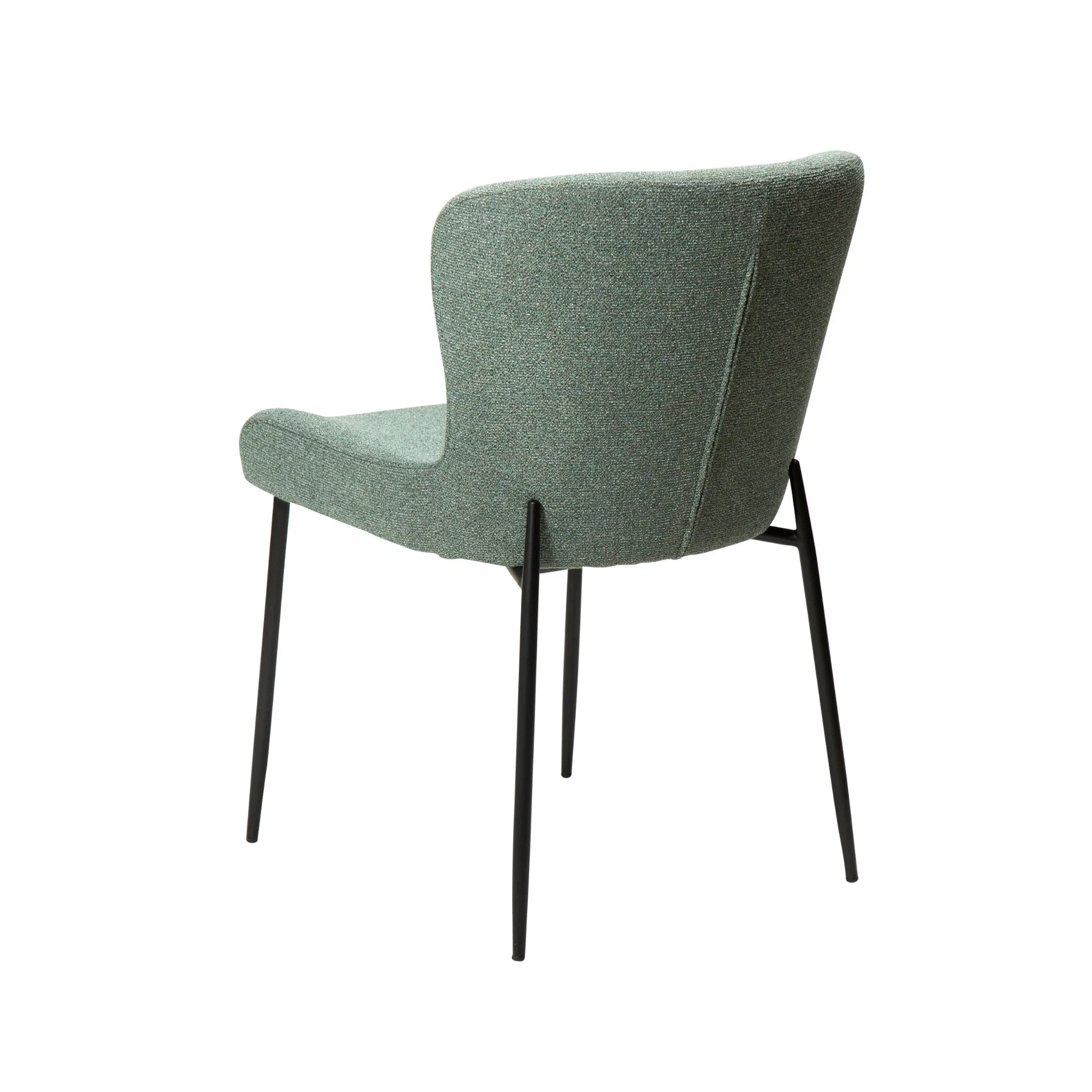 GLAM Dining Chair - Fabric, Metal Legs - Image 7
