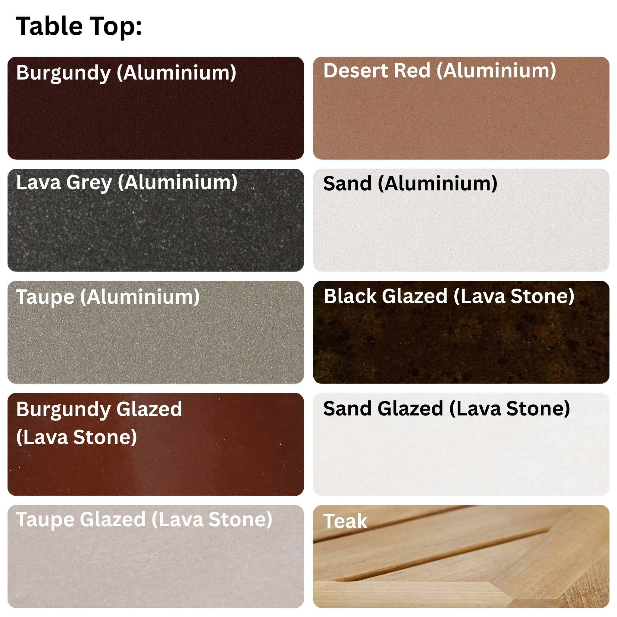 GLAZE Round Outdoor Coffee Table / Side Table - Stone & Aluminium - Image 14