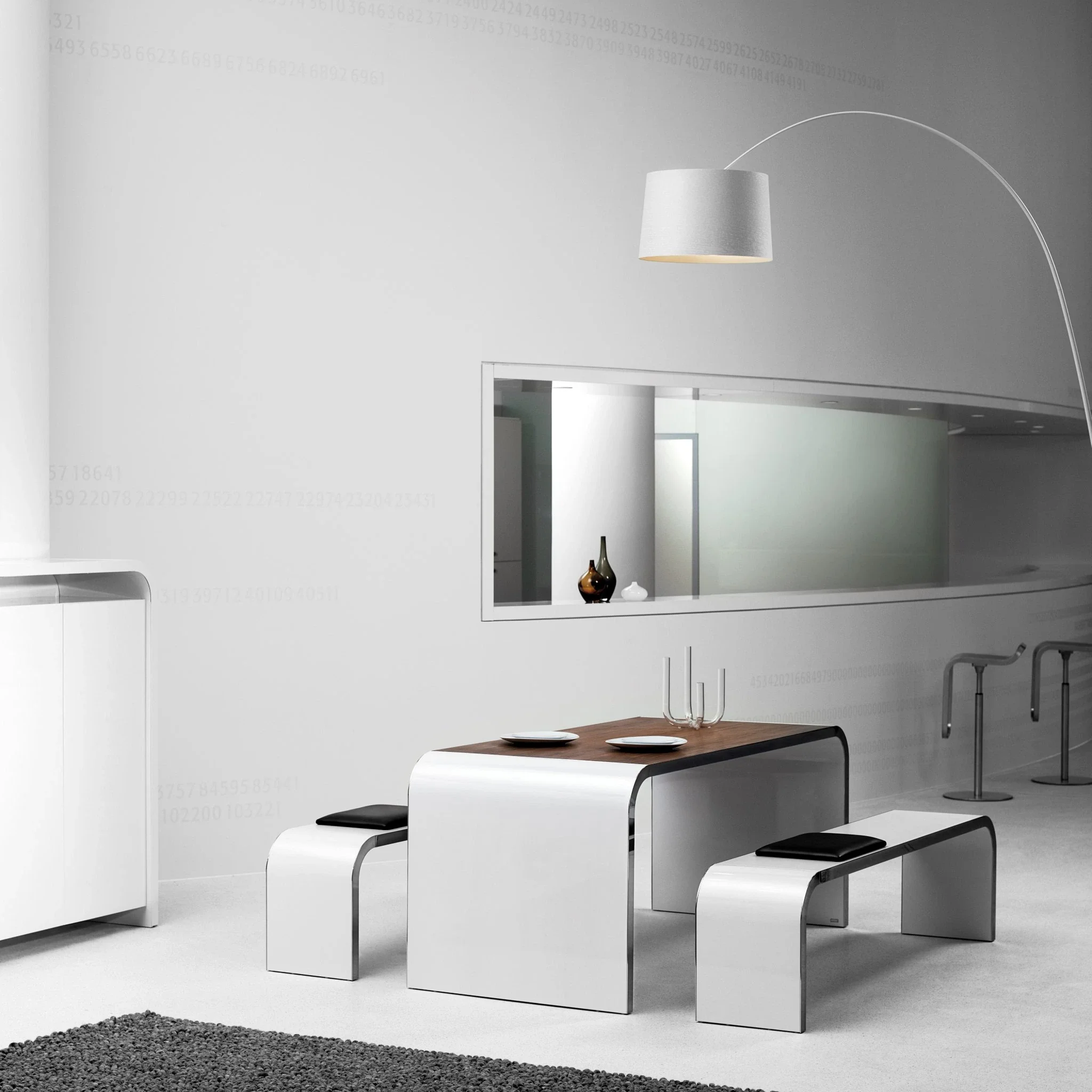 HIGH LINE M10 Metal Desks/Dining Table - Image 3