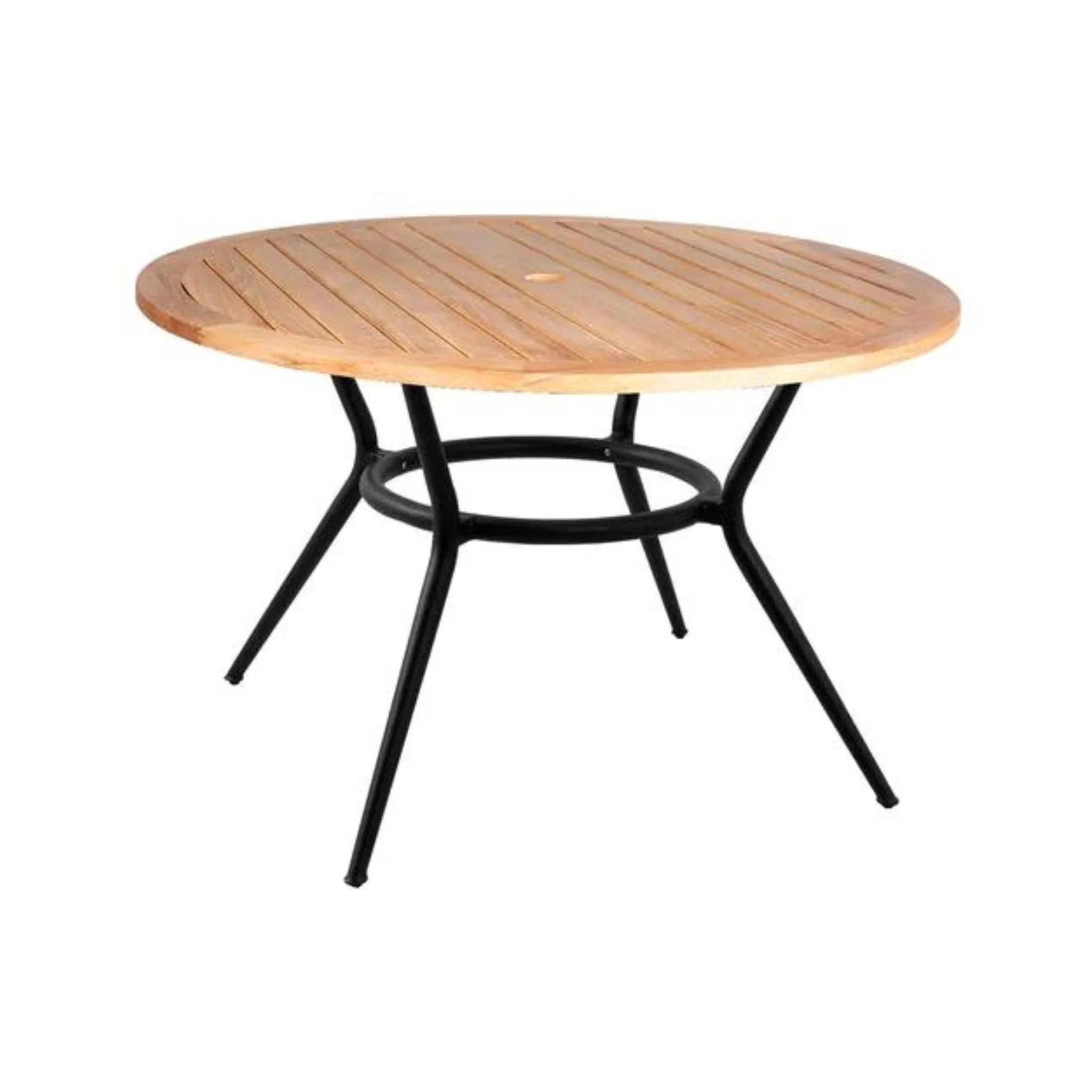 JOY Round Outdoor Table - Aluminium with Ceramic or Teak Top - Image 7