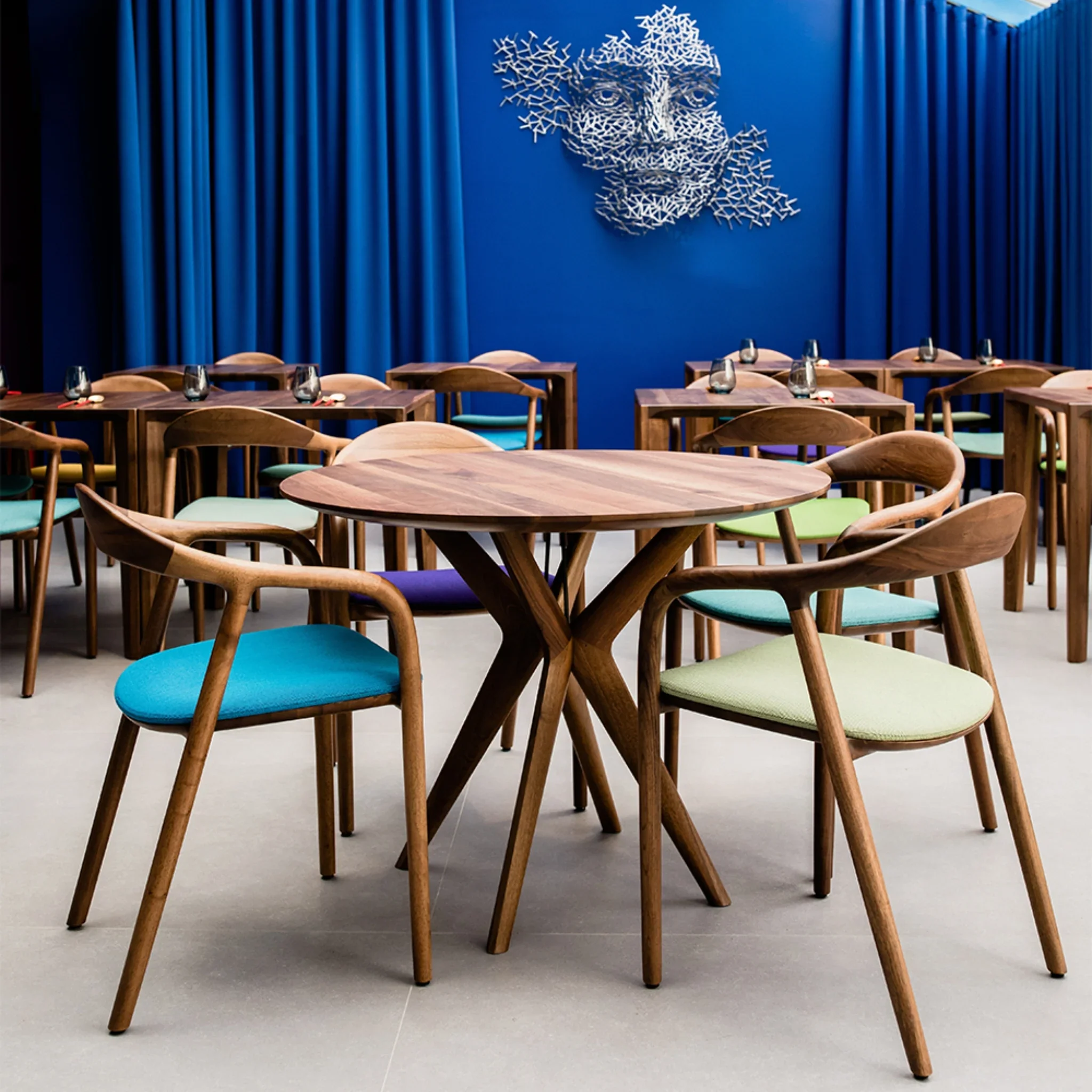 LAKRI Round Dining Table - Image 5