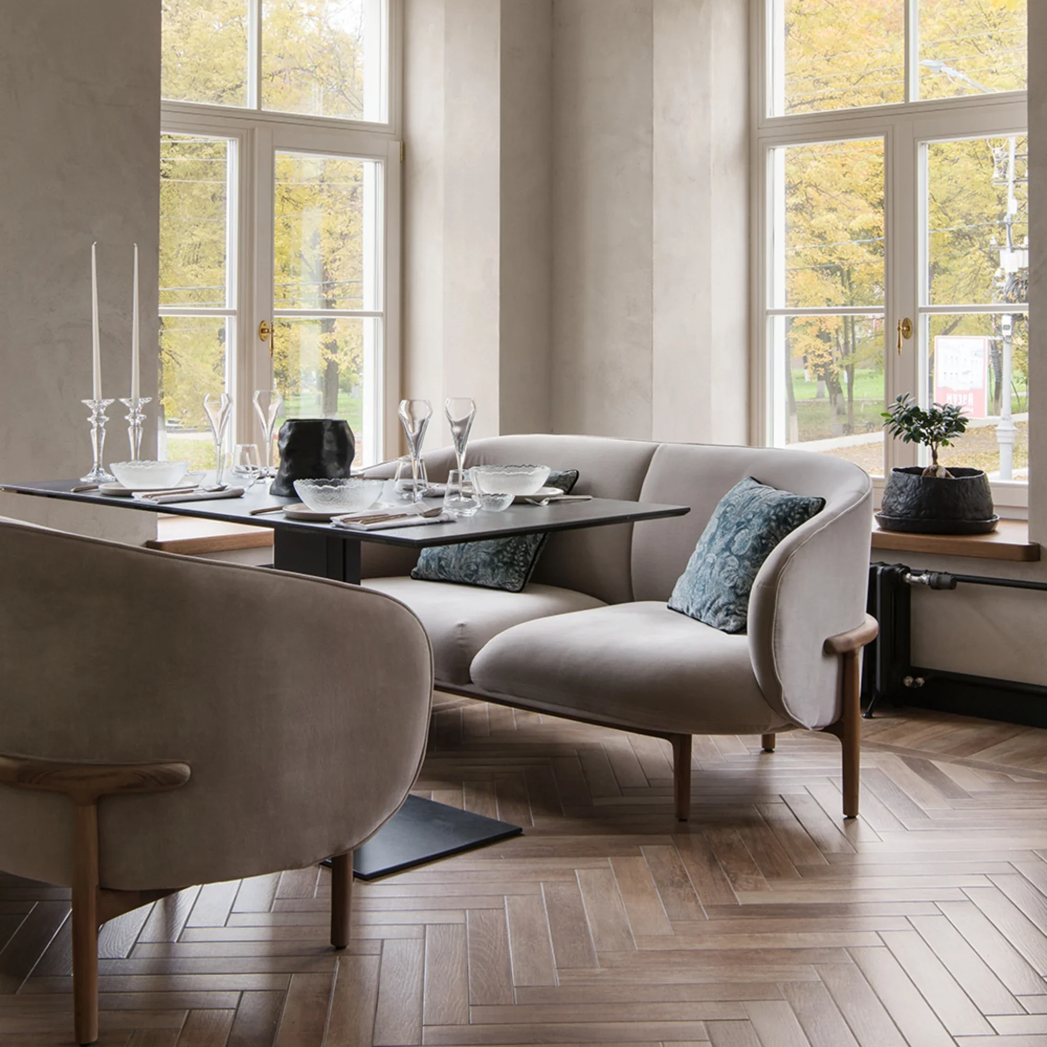 MELA Lounge Two Seater Sofa - Image 5