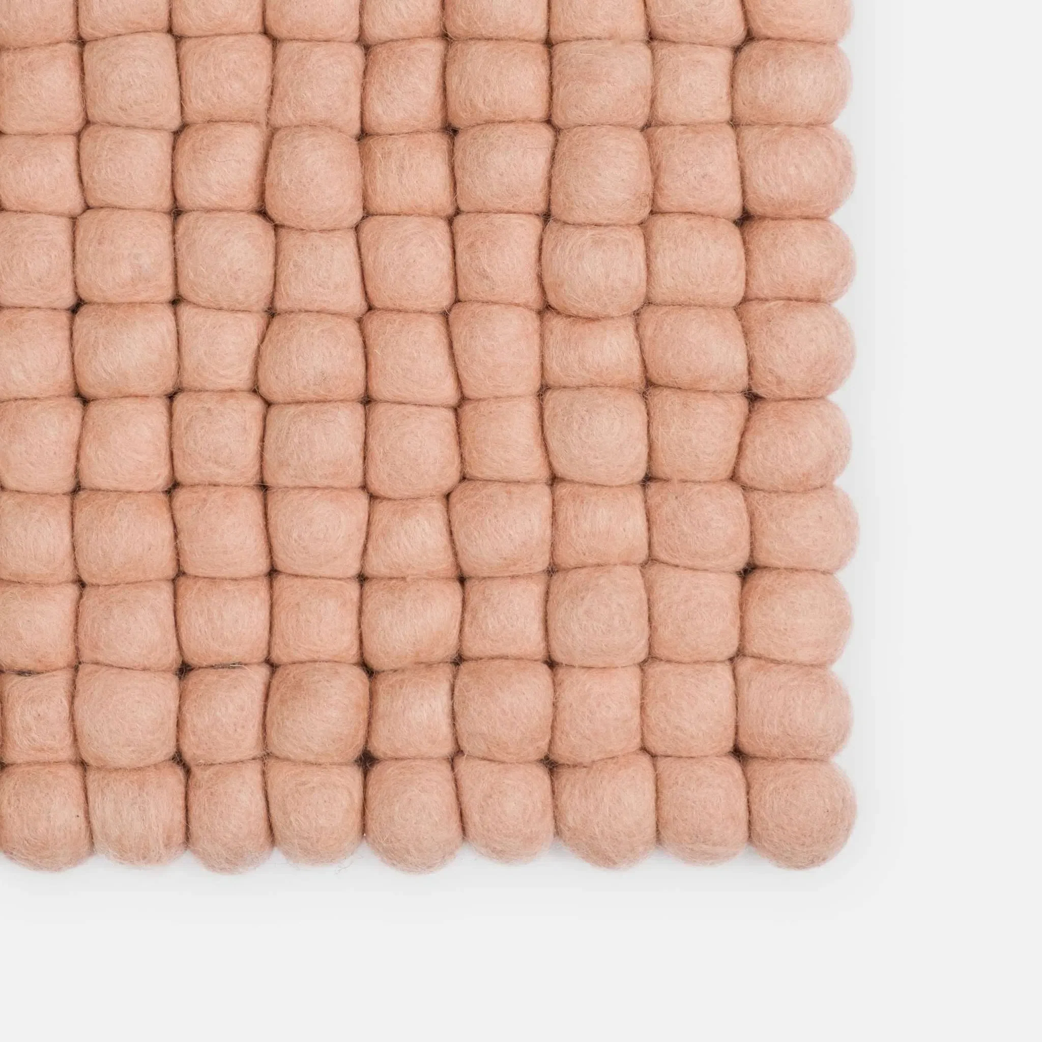 MERLE Felt Ball Rectangular Rugs - Image 3