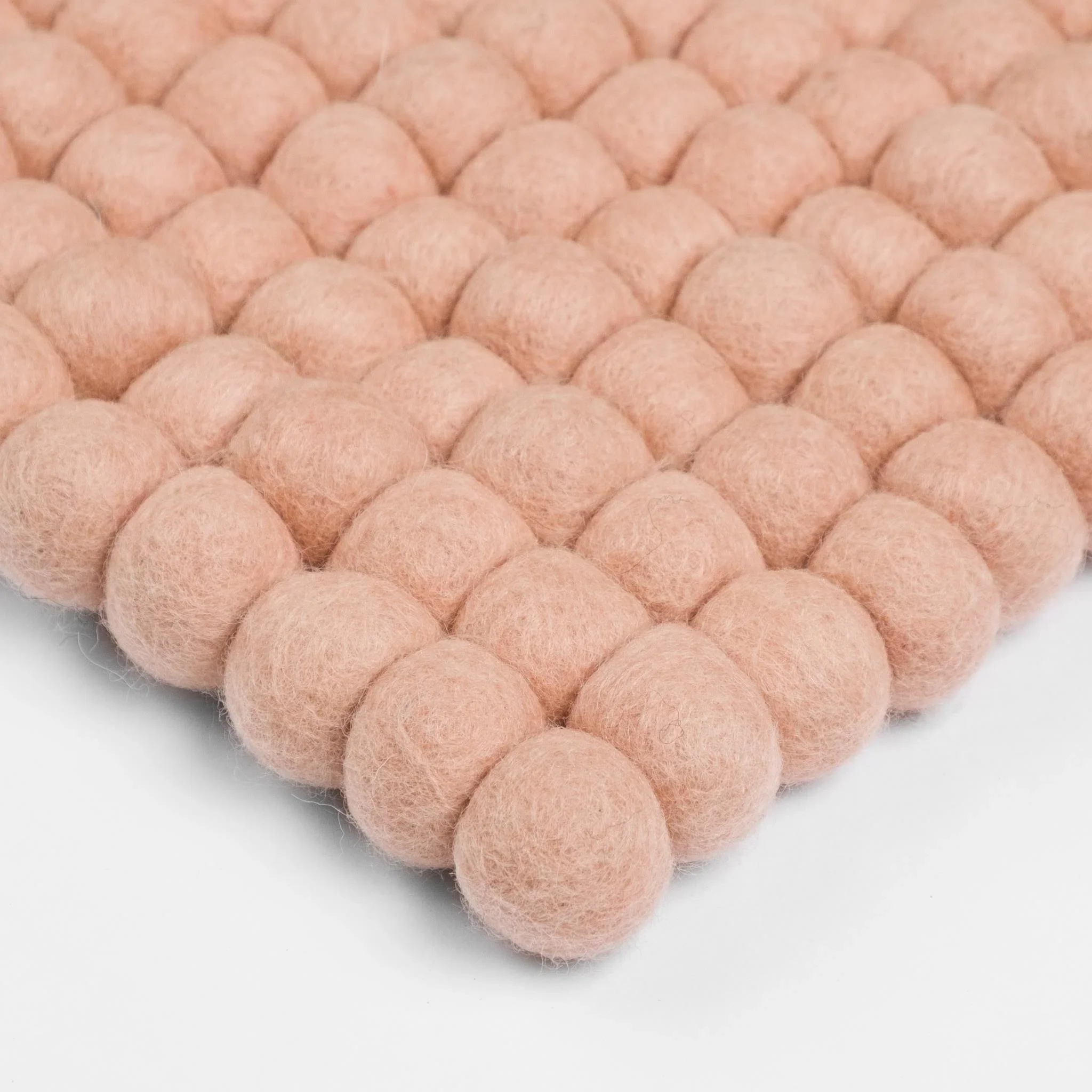 MERLE Felt Ball Rectangular Rugs - Image 5