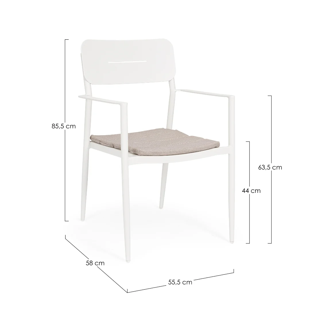 NEBULA Outdoor Dining Table Set (160x90cm) - Image 13