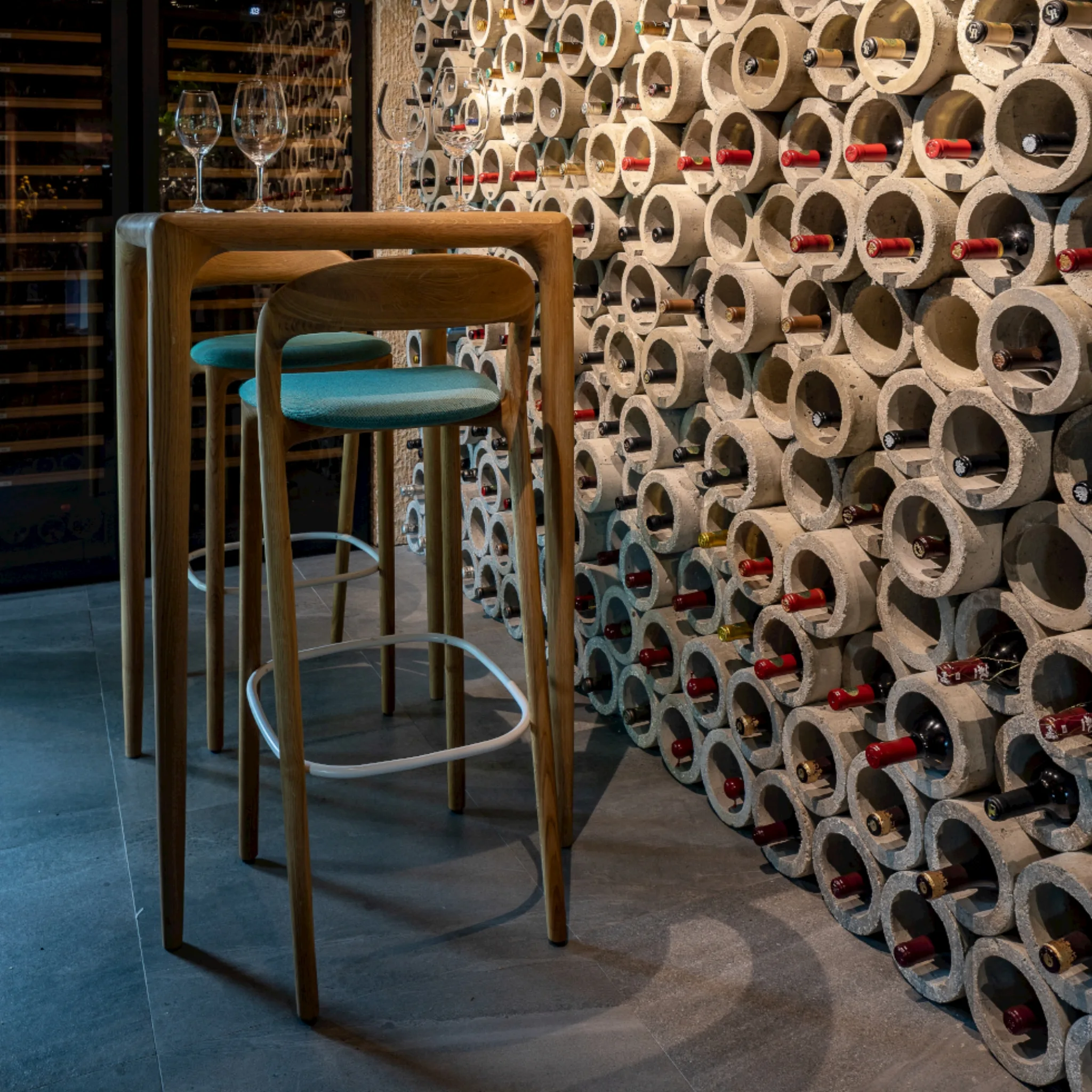 NEVA LIGHT Bar Chair H.65 - Image 5