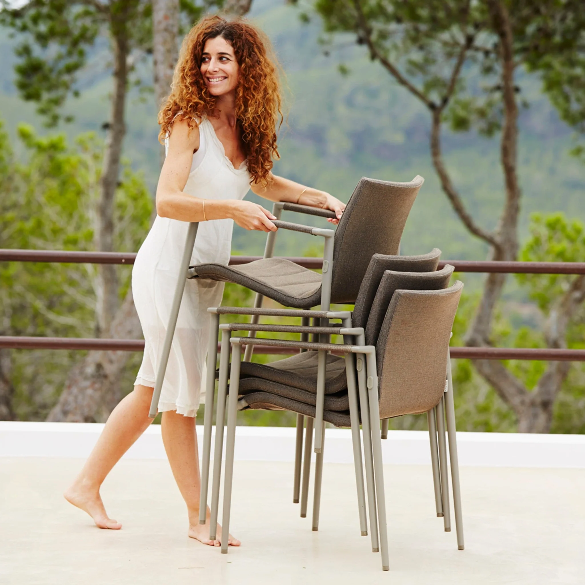 CORE Stackable Outdoor Dining Chair - Image 6