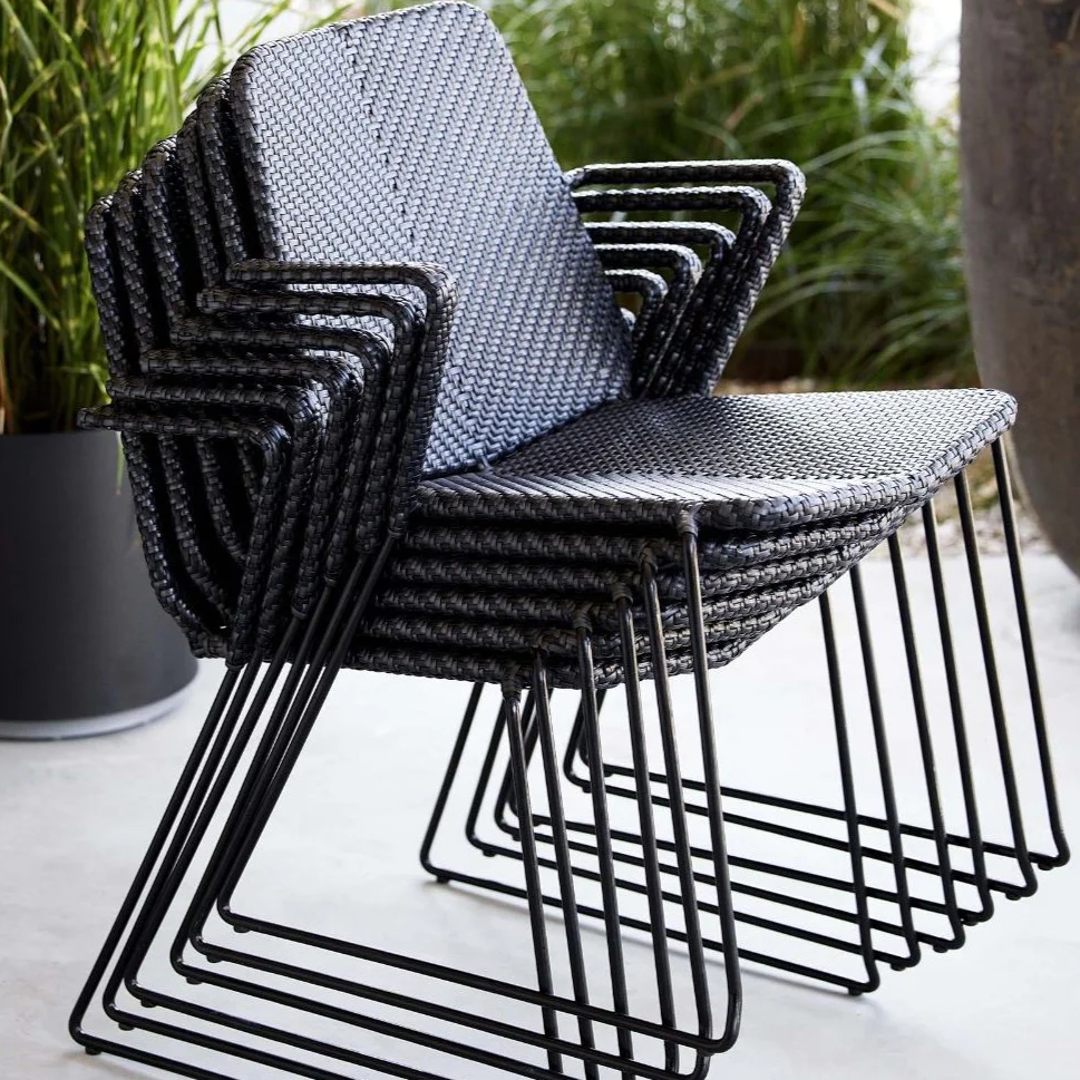 VISION Stackable Outdoor Armchair - Image 6