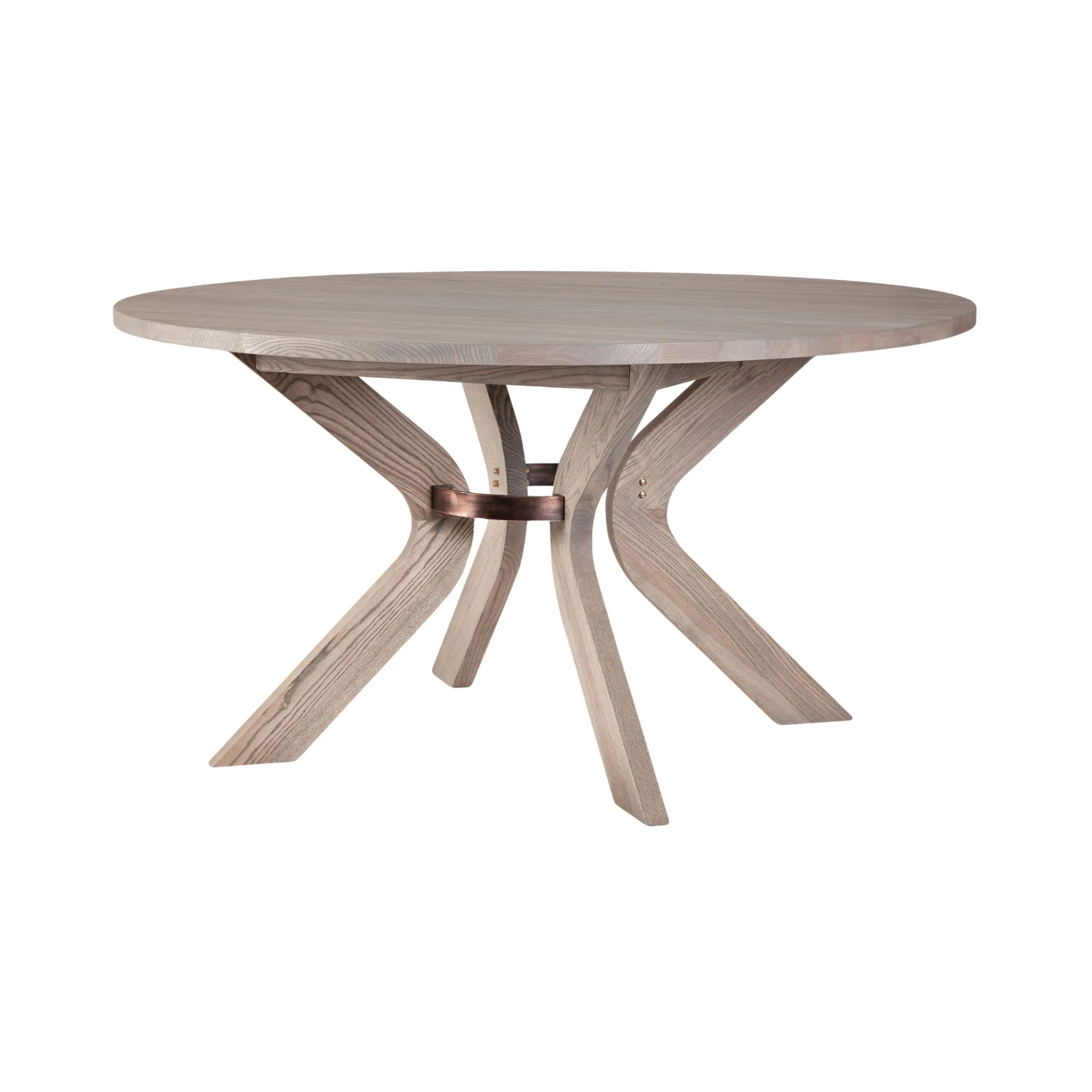 SYDNEY Solid Wood Round Dining Table - Image 5